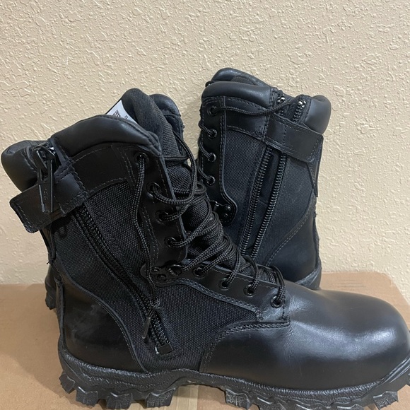 Rocky Alpha Force Zipper Waterproof Public Service Boots - Picture 3 of 5